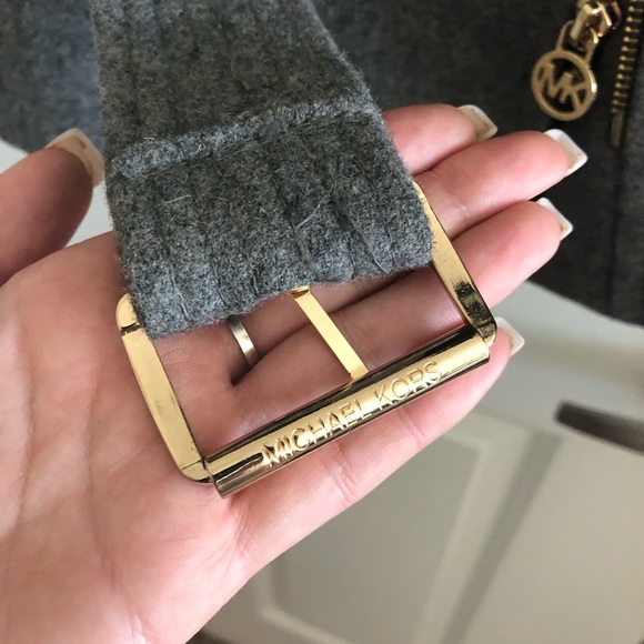 Michael Kors Belted Front-ZIP Trench Coat - Picture 6 of 6